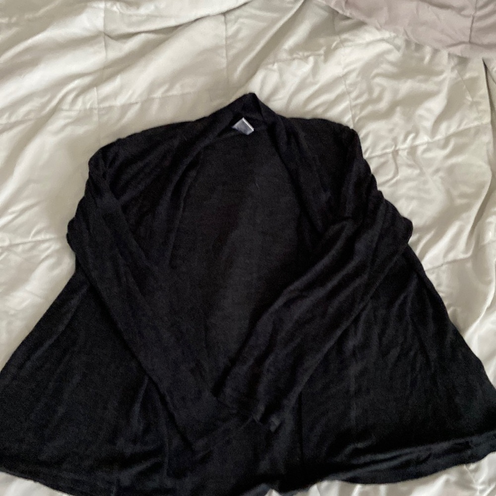 Black formal sweater